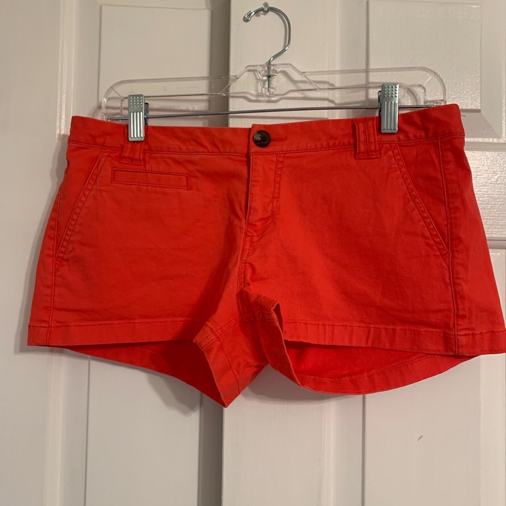 Red shorts